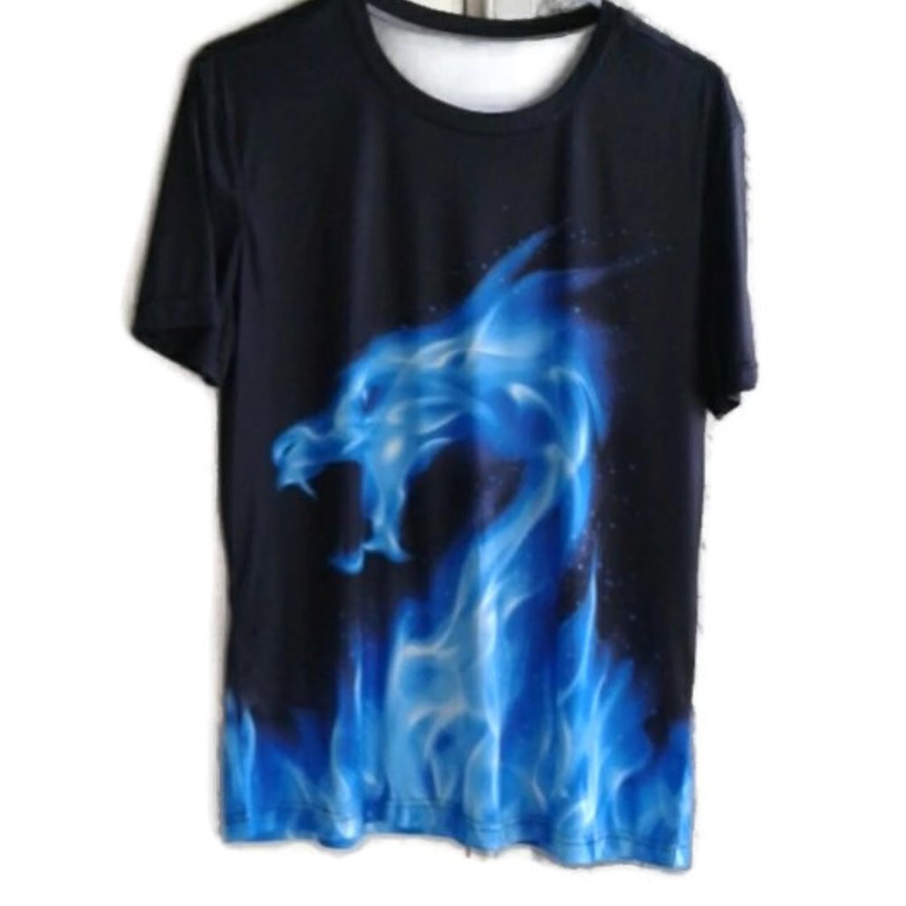 NWOT Men's Dragon shirt